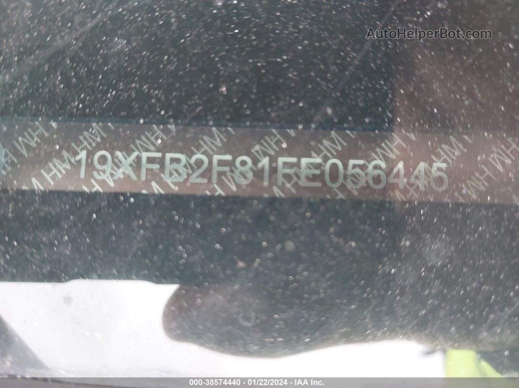 2015 Honda Civic Ex Серый vin: 19XFB2F81FE056445