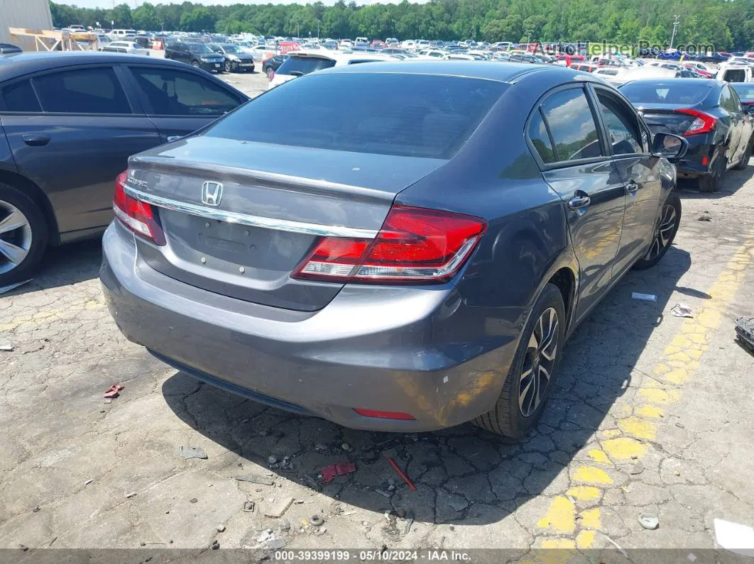 2015 Honda Civic Ex Gray vin: 19XFB2F81FE063881