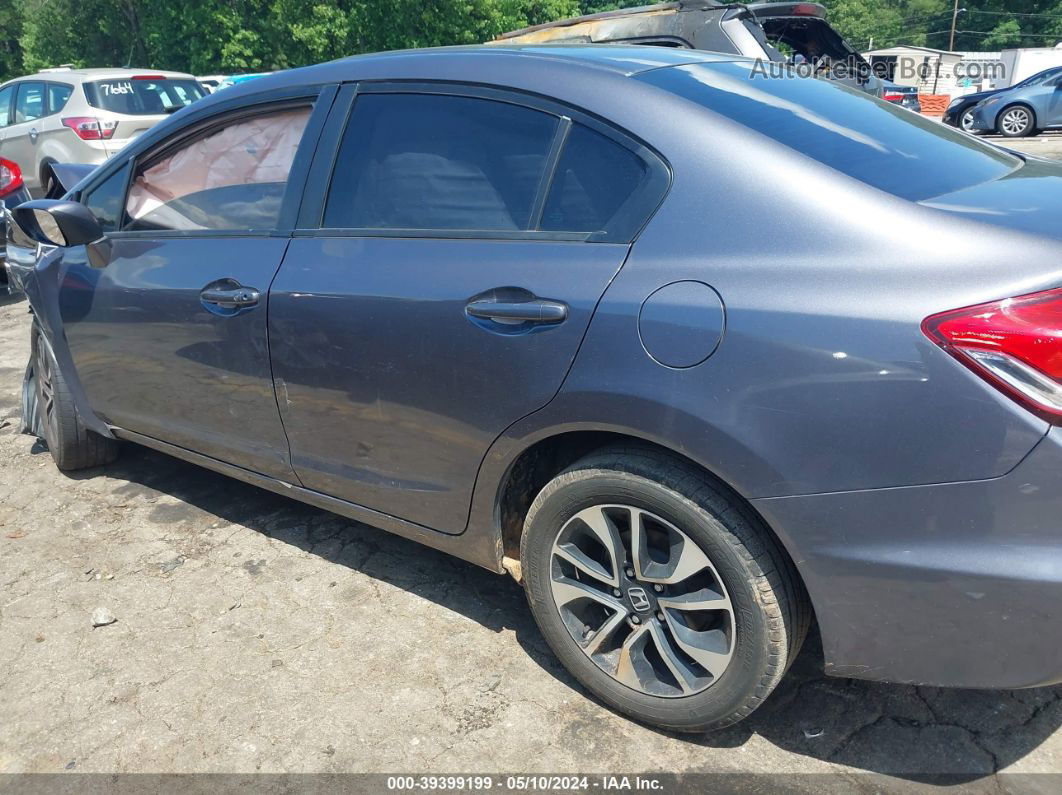 2015 Honda Civic Ex Gray vin: 19XFB2F81FE063881