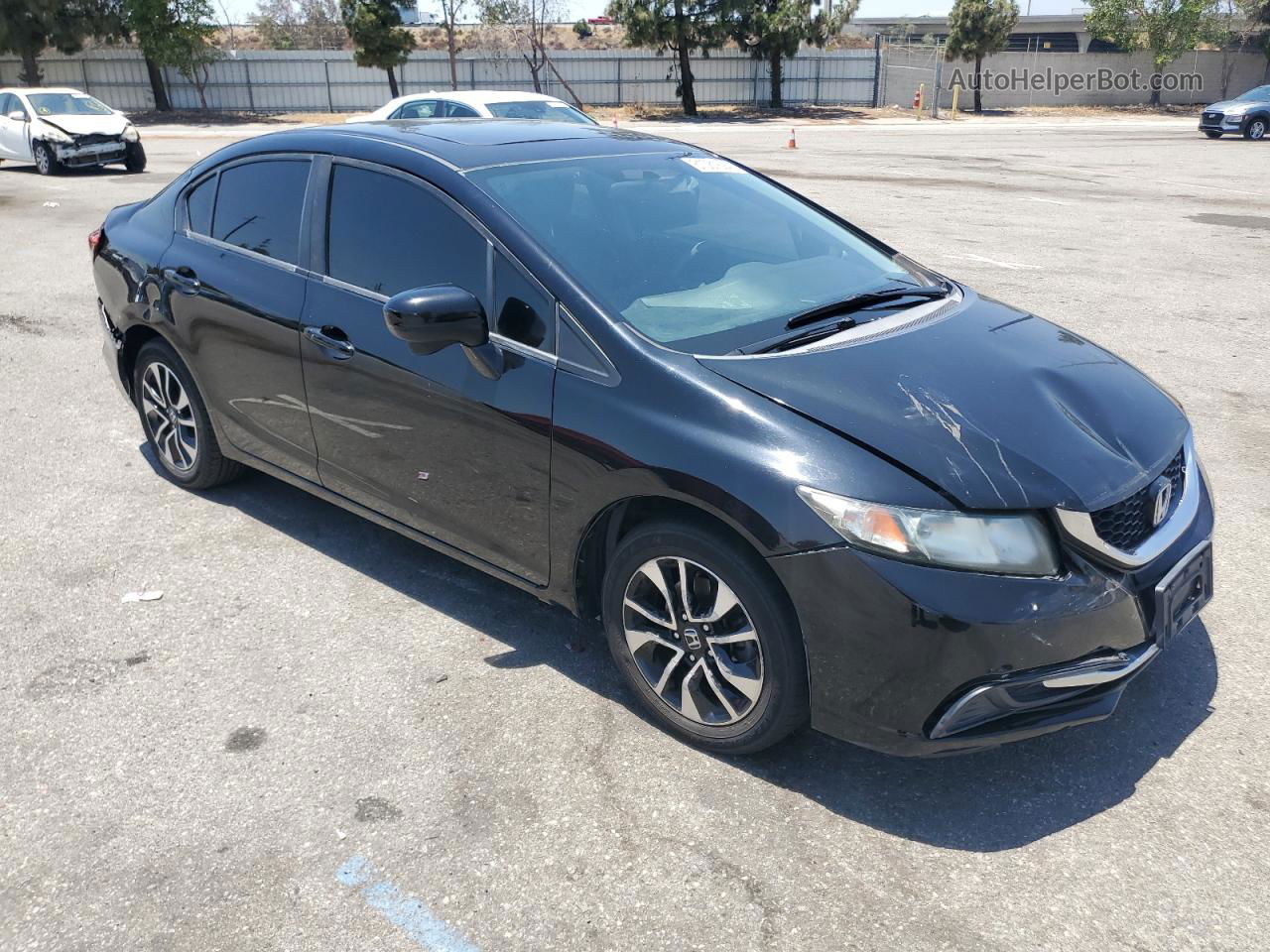 2015 Honda Civic Ex Black vin: 19XFB2F81FE257763