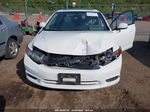 2012 Honda Civic Ex White vin: 19XFB2F82CE057454