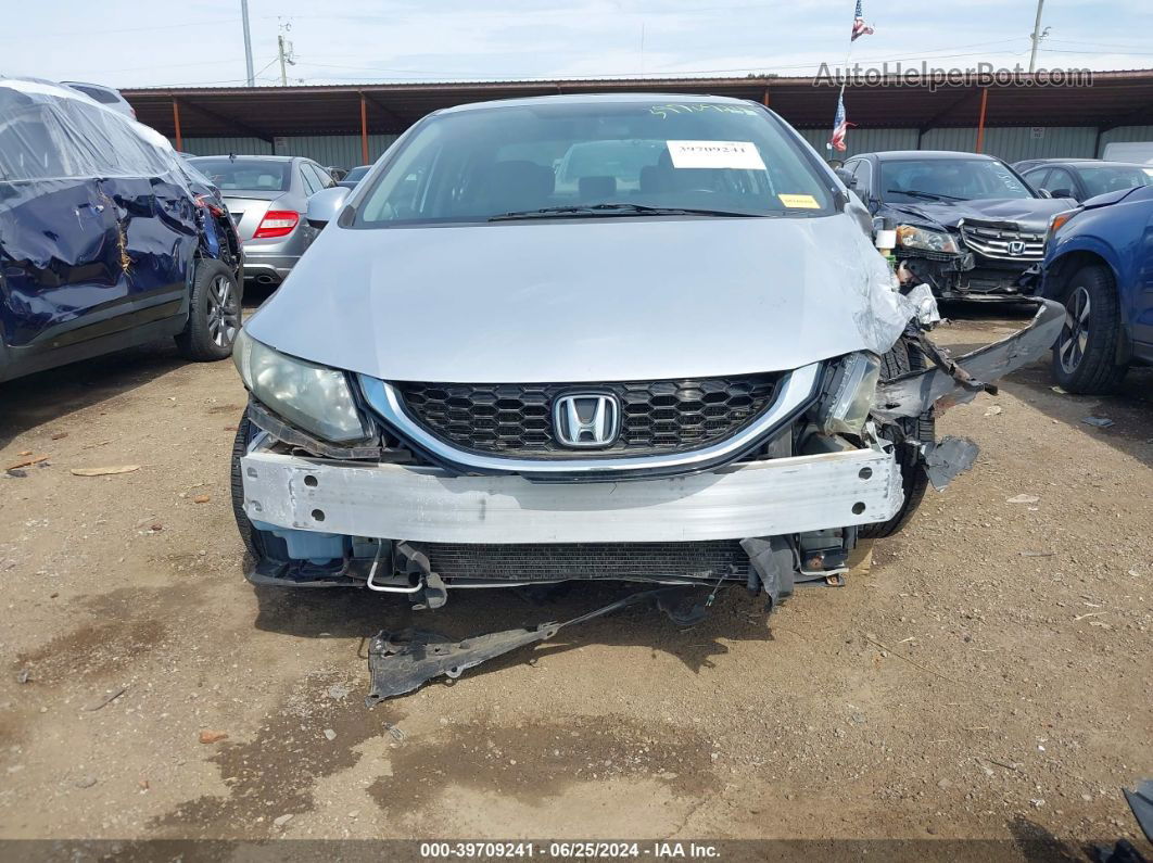 2013 Honda Civic Ex Silver vin: 19XFB2F82DE007347