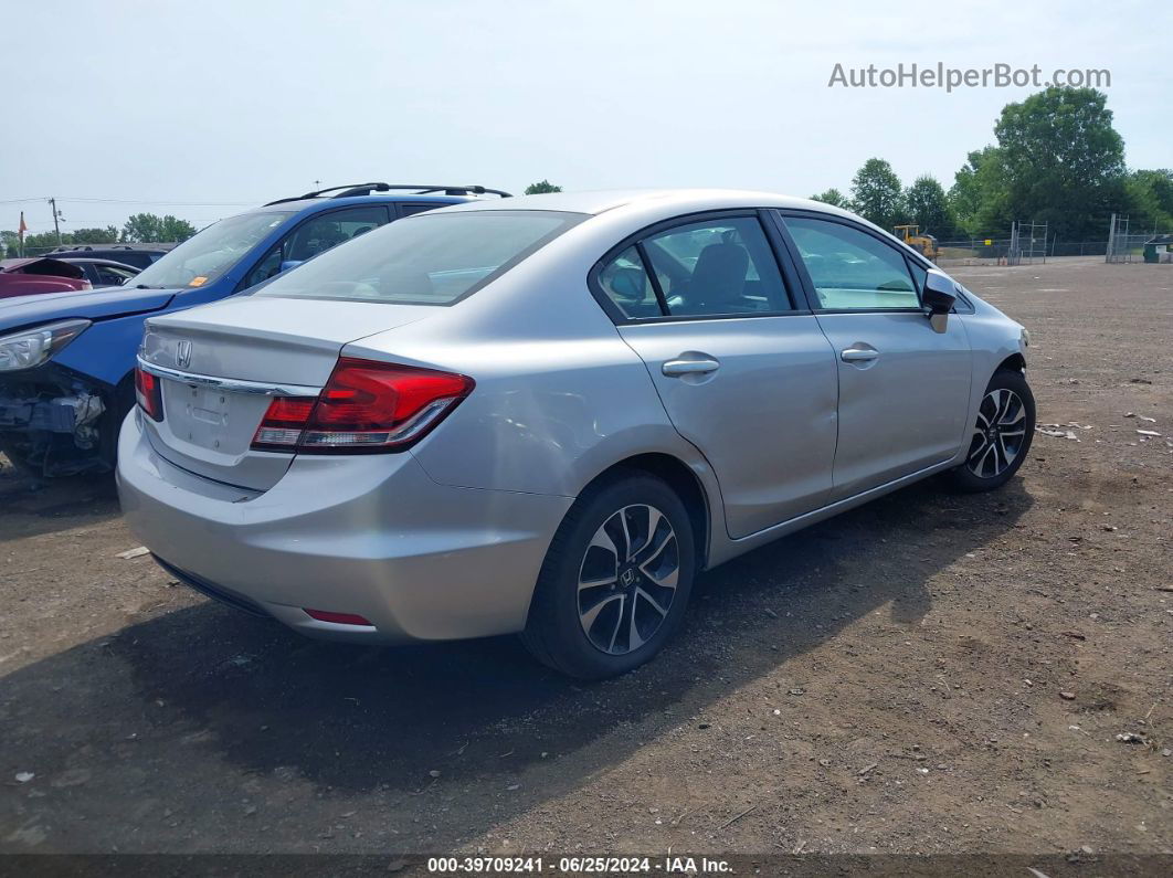 2013 Honda Civic Ex Silver vin: 19XFB2F82DE007347