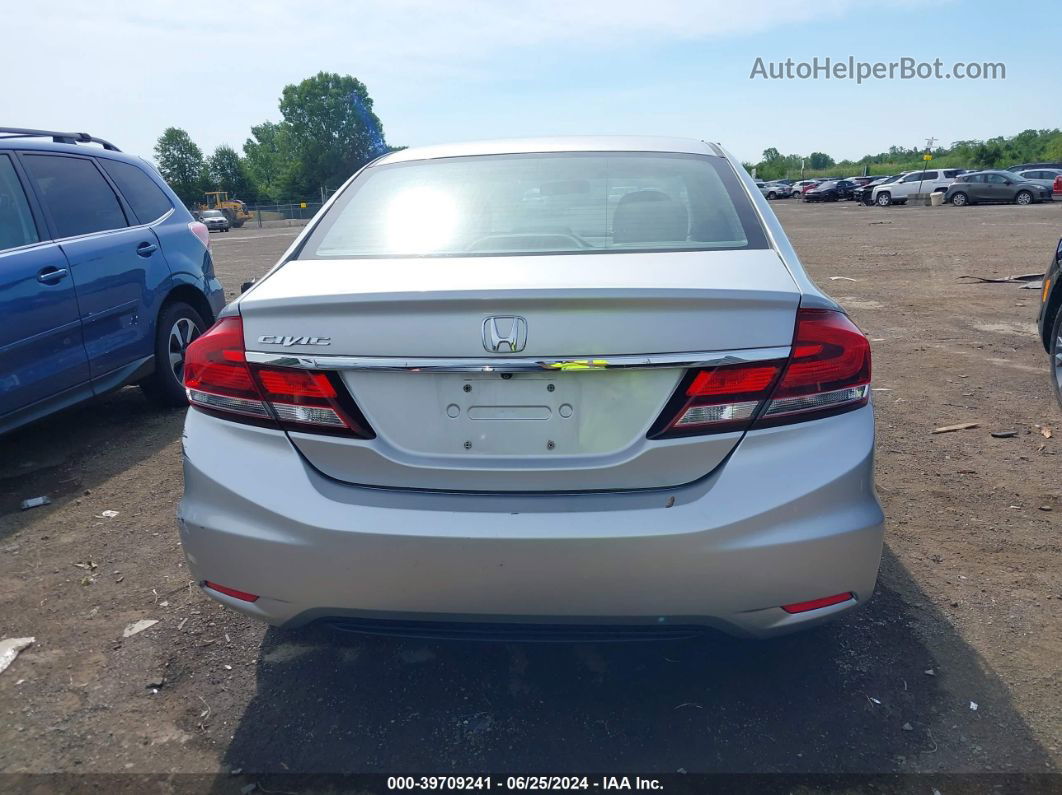 2013 Honda Civic Ex Silver vin: 19XFB2F82DE007347