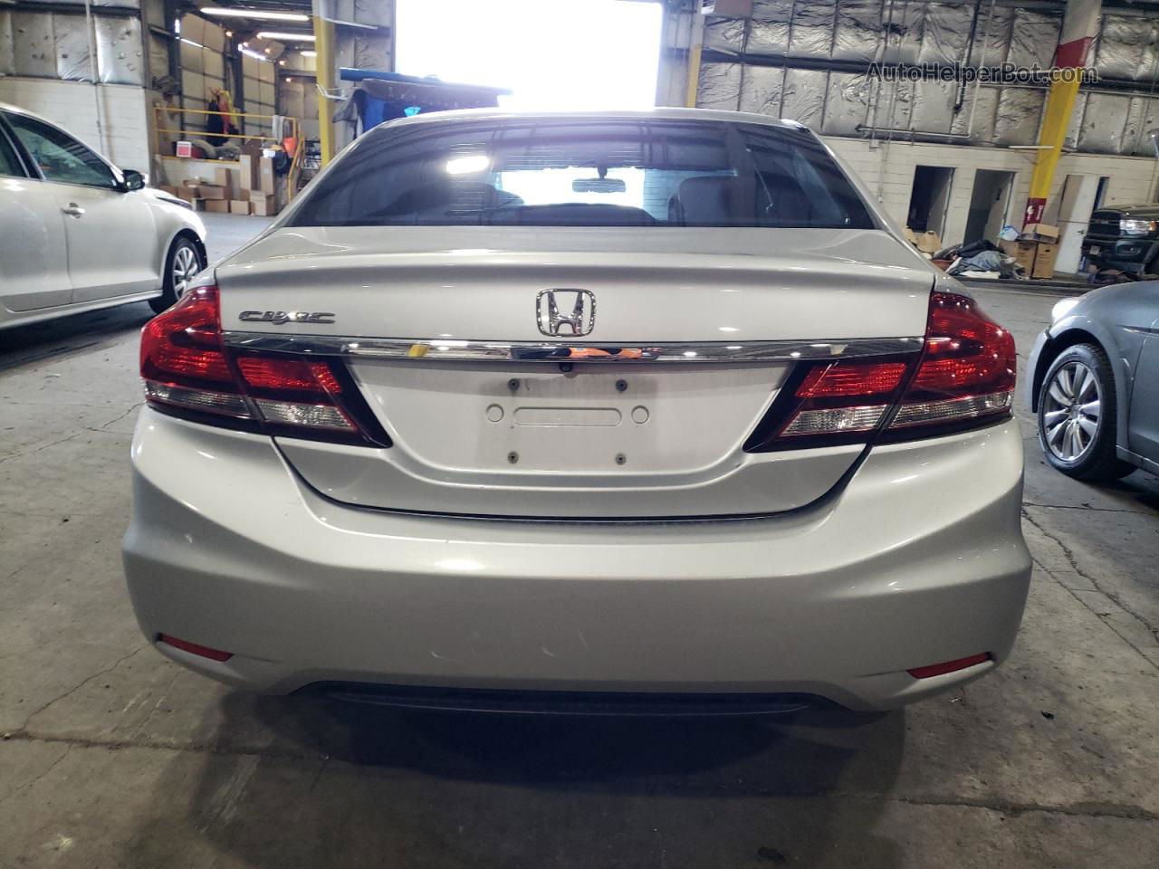 2013 Honda Civic Ex Silver vin: 19XFB2F82DE232500