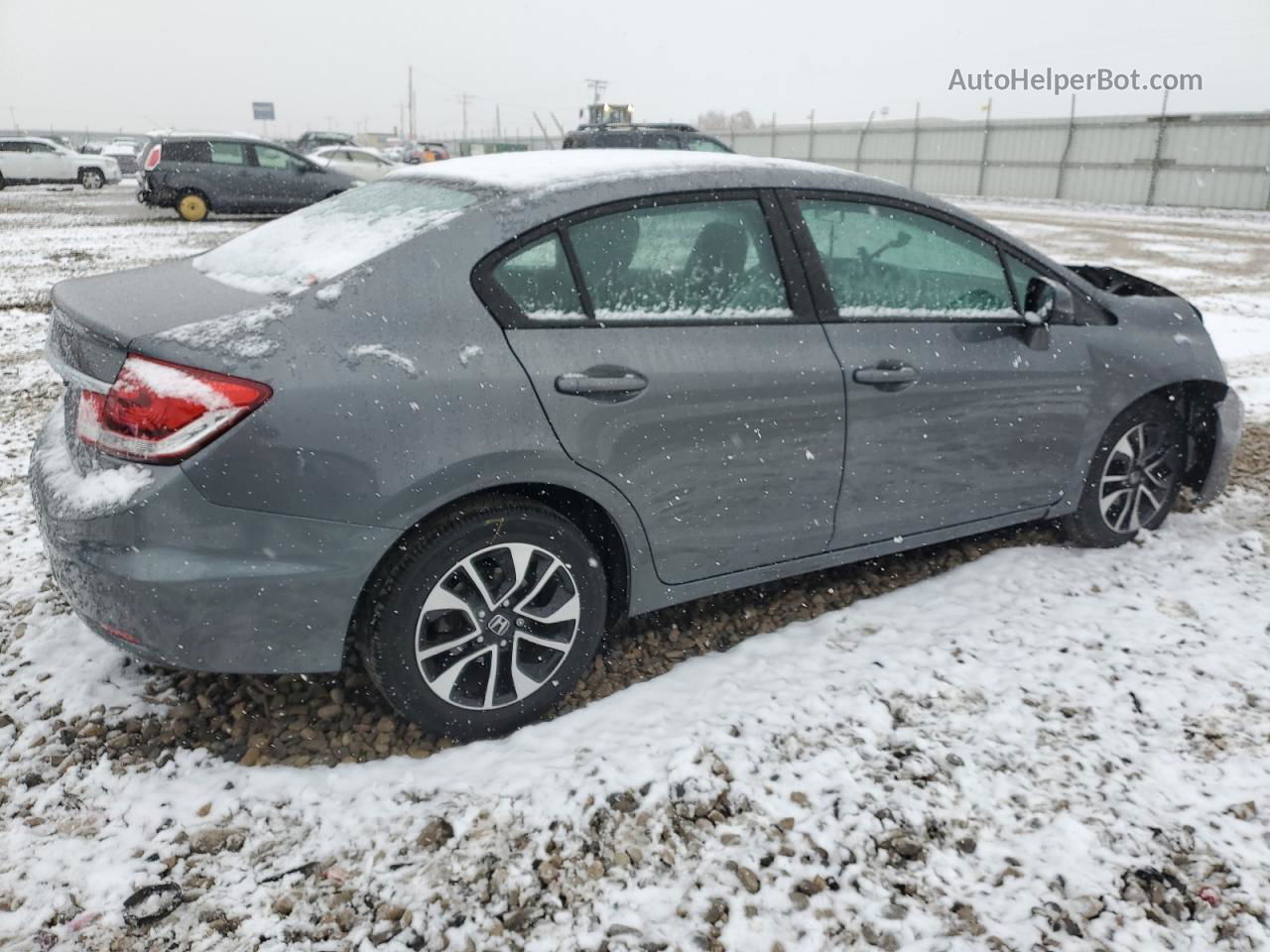 2013 Honda Civic Ex Charcoal vin: 19XFB2F82DE250611