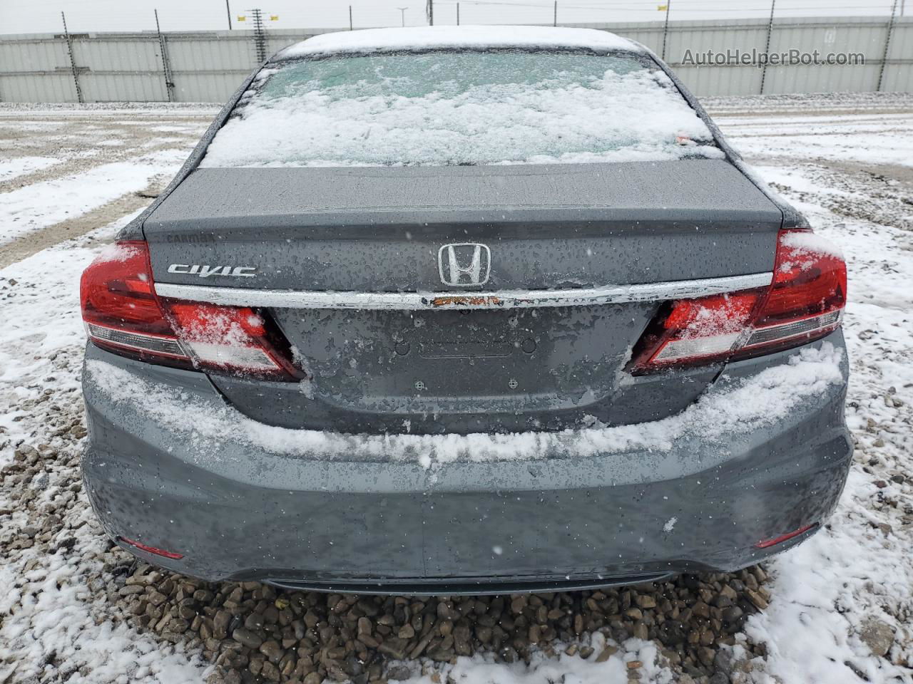 2013 Honda Civic Ex Угольный vin: 19XFB2F82DE250611