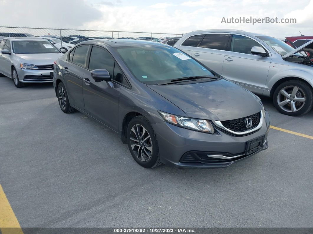 2014 Honda Civic Ex Gray vin: 19XFB2F82EE044917