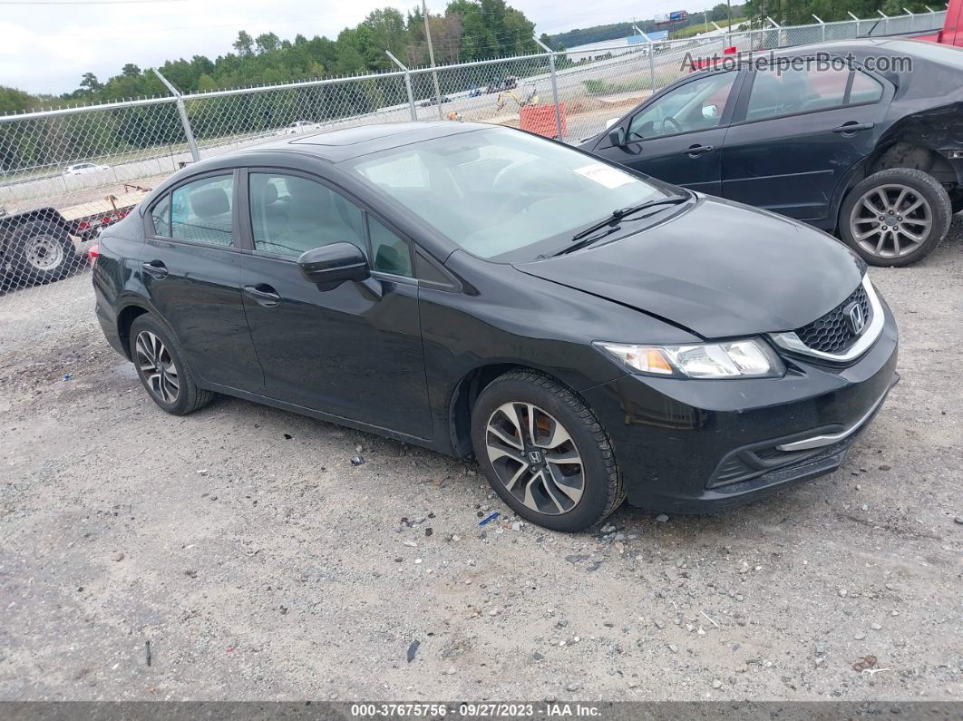 2014 Honda Civic Ex Black vin: 19XFB2F82EE242140