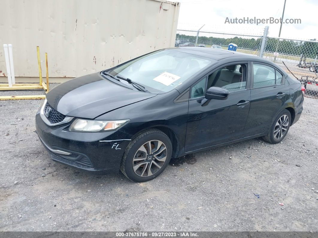 2014 Honda Civic Ex Black vin: 19XFB2F82EE242140