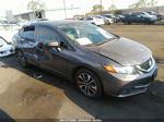 2014 Honda Civic Sedan Ex Gray vin: 19XFB2F82EE246169