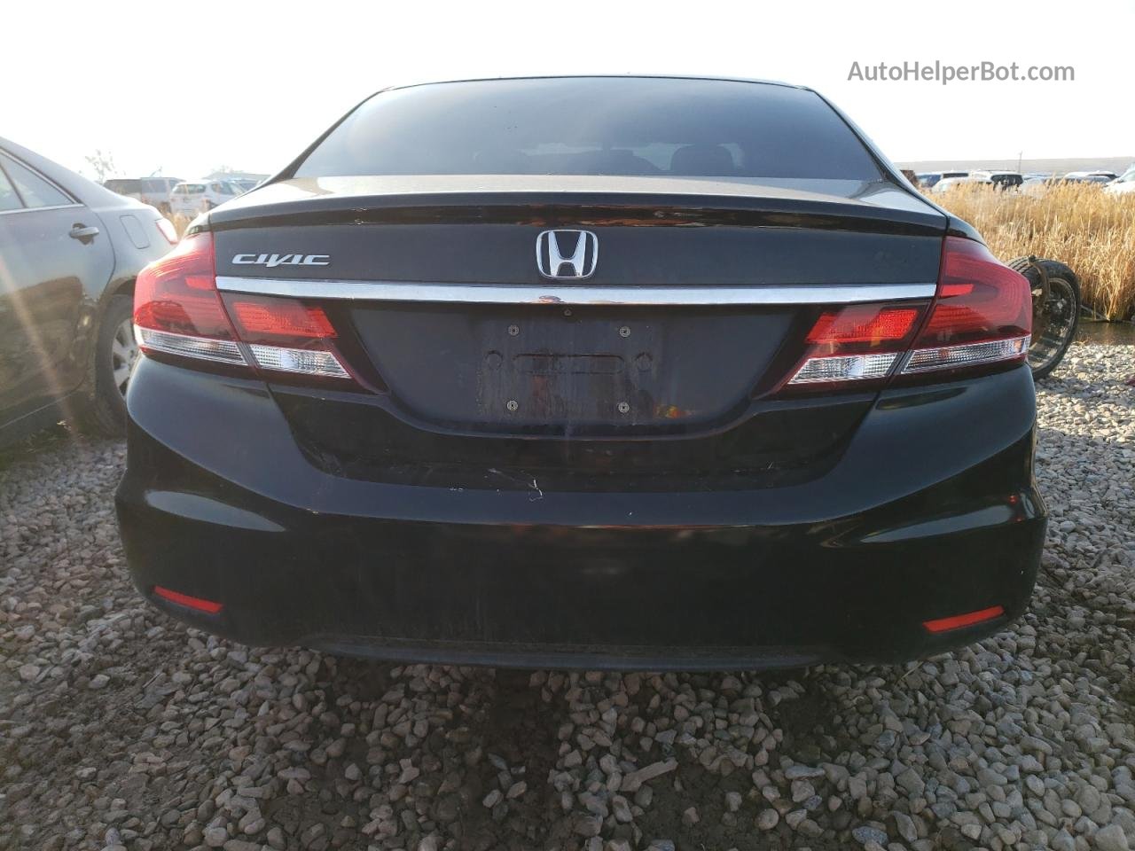 2014 Honda Civic Ex Черный vin: 19XFB2F82EE261982