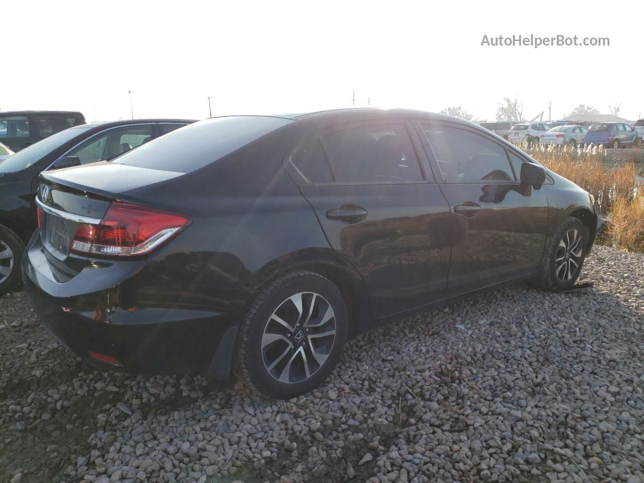 2014 Honda Civic Ex Black vin: 19XFB2F82EE261982