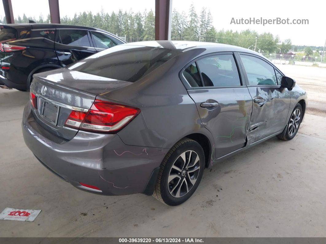 2015 Honda Civic Ex Серый vin: 19XFB2F82FE032378