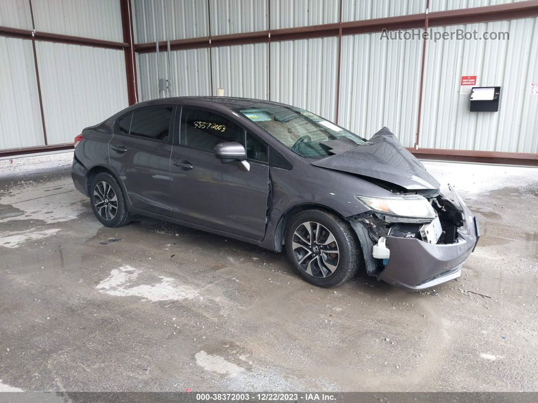 2015 Honda Civic Ex Gray vin: 19XFB2F82FE034101