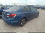 2015 Honda Civic Sedan Ex Blue vin: 19XFB2F82FE040755