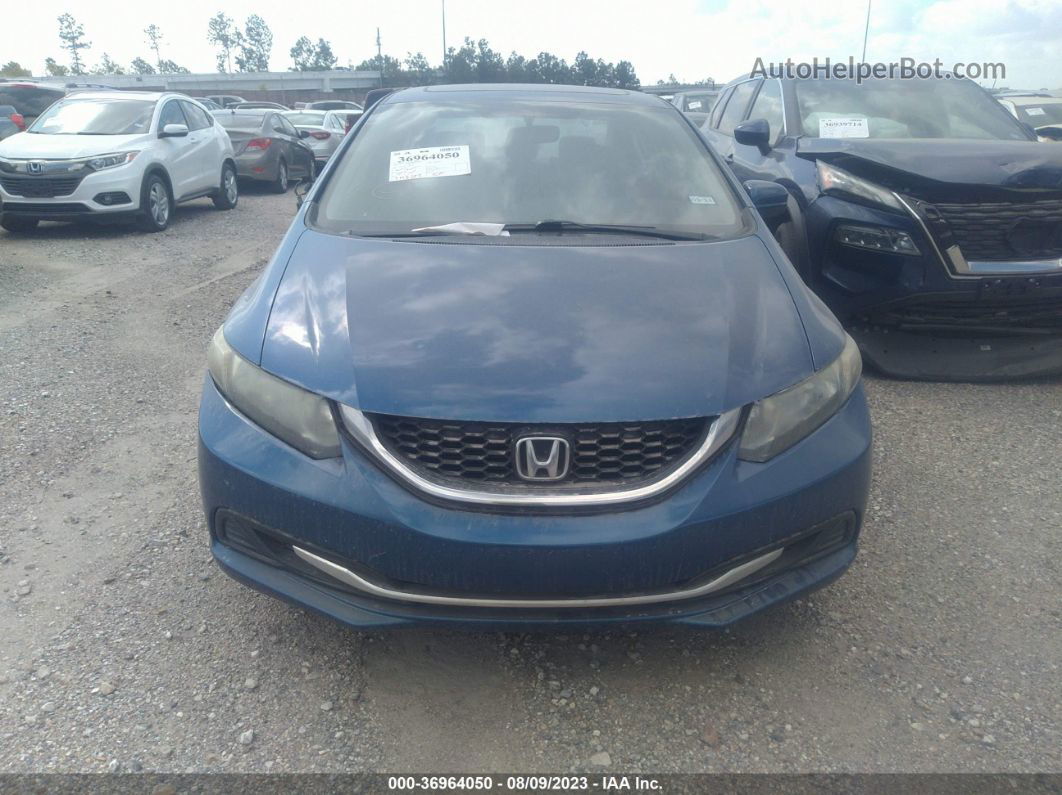 2015 Honda Civic Sedan Ex Blue vin: 19XFB2F82FE040755