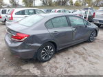 2015 Honda Civic Ex Серый vin: 19XFB2F82FE090653