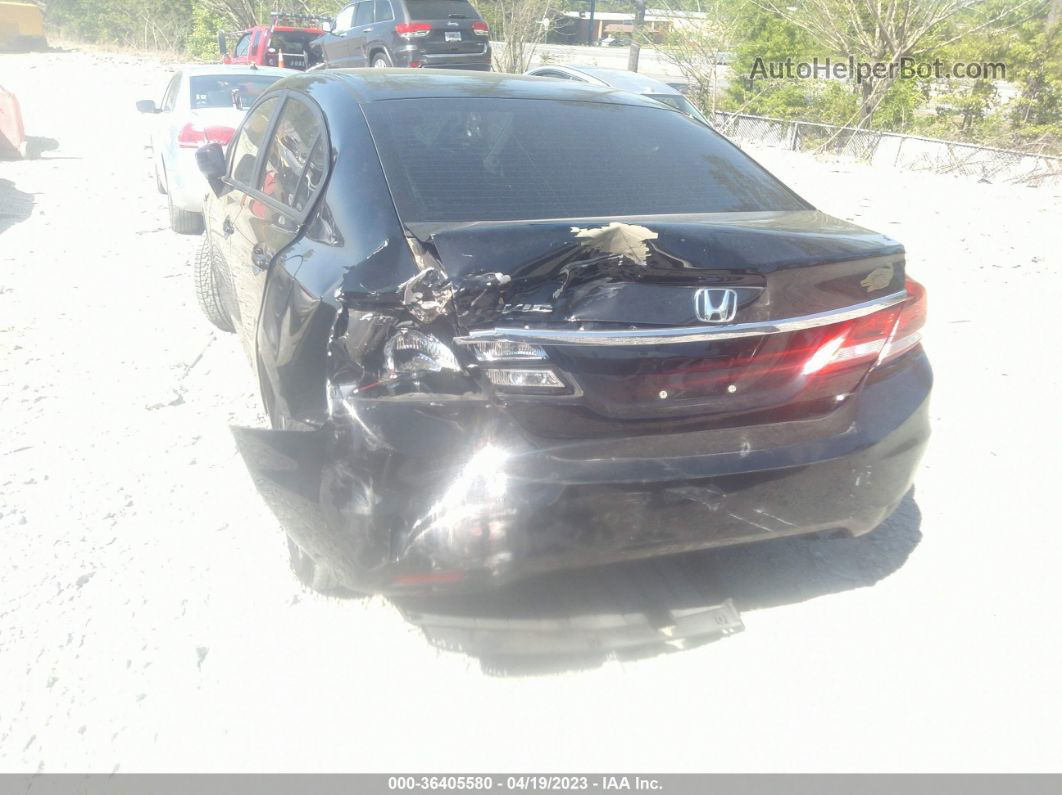 2015 Honda Civic Sedan Ex Black vin: 19XFB2F82FE117415