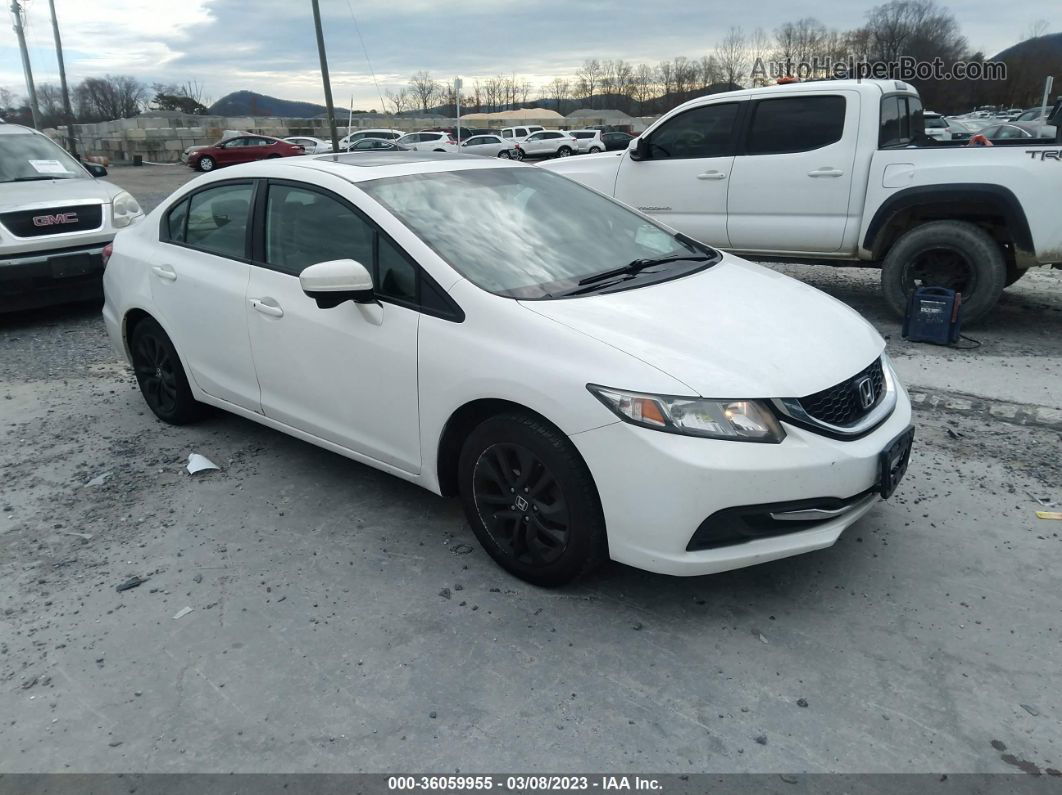 2015 Honda Civic Ex White vin: 19XFB2F82FE254094