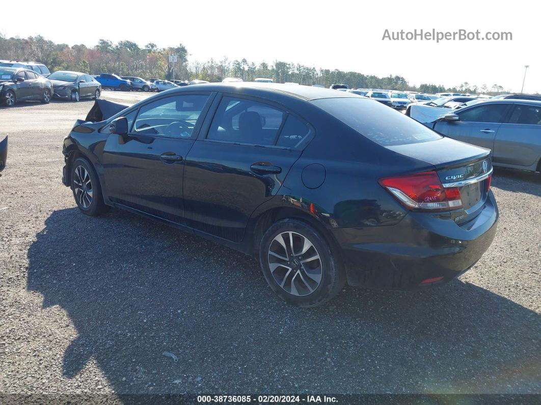 2013 Honda Civic Ex Black vin: 19XFB2F83DE069534