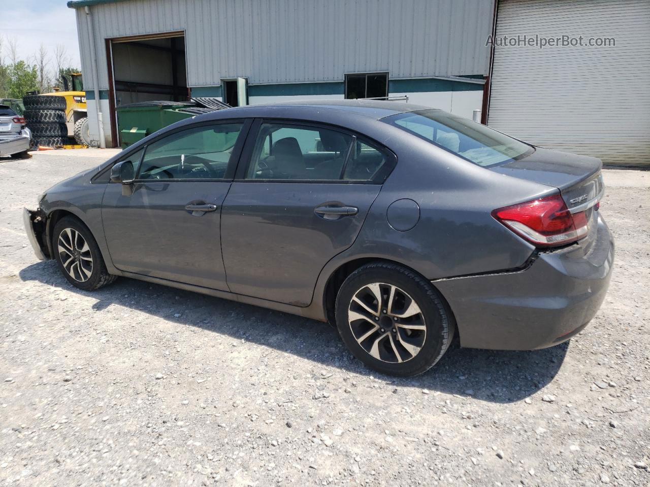 2013 Honda Civic Ex Gray vin: 19XFB2F83DE269717