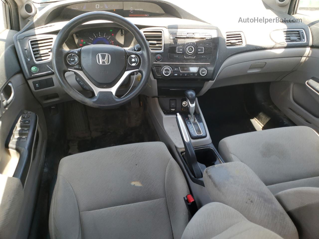 2013 Honda Civic Ex Серый vin: 19XFB2F83DE269717