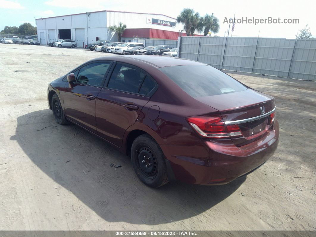 2014 Honda Civic Ex Красный vin: 19XFB2F83EE001221