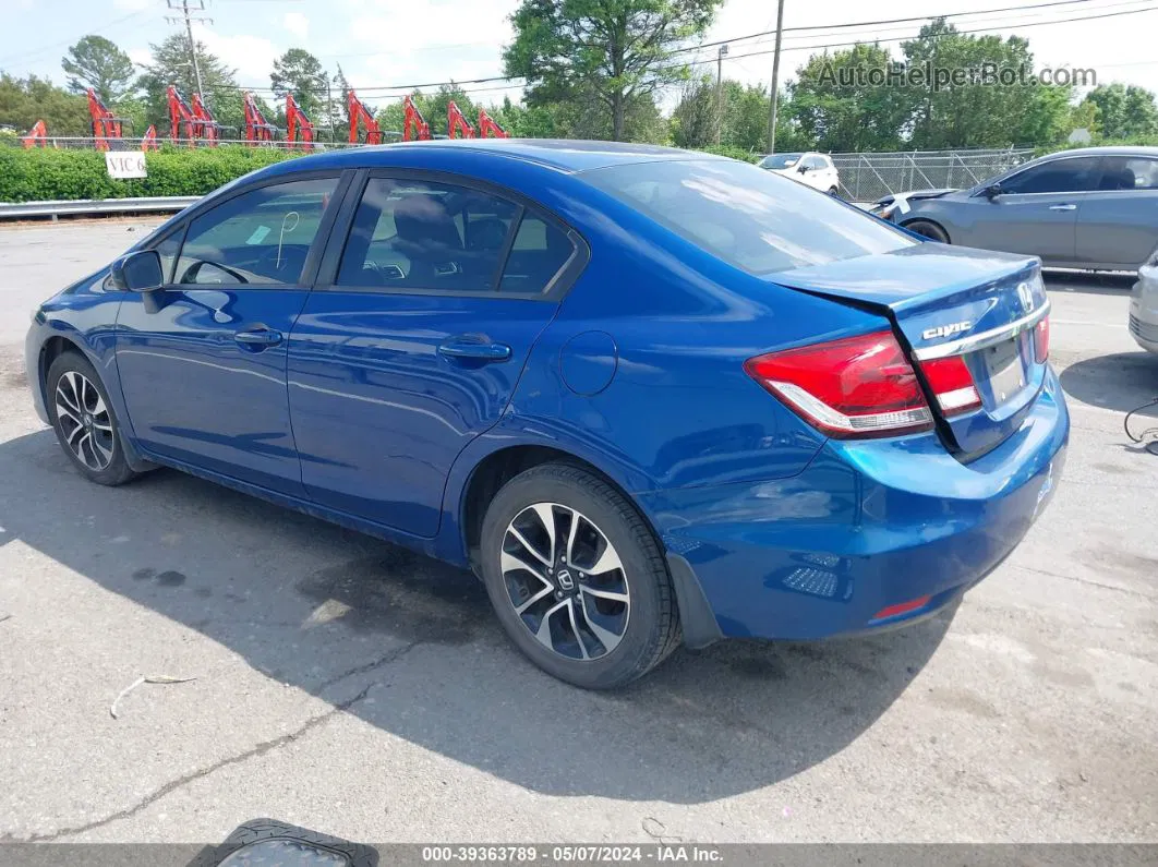 2014 Honda Civic Ex Blue vin: 19XFB2F83EE023168