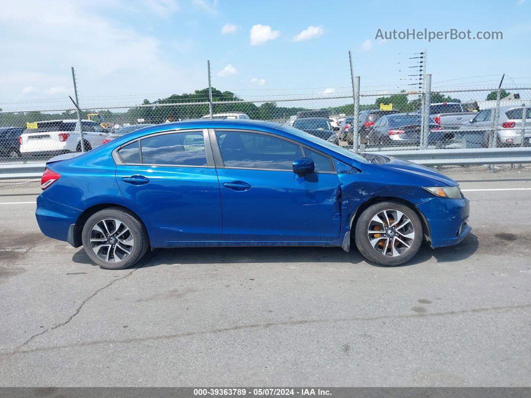 2014 Honda Civic Ex Blue vin: 19XFB2F83EE023168