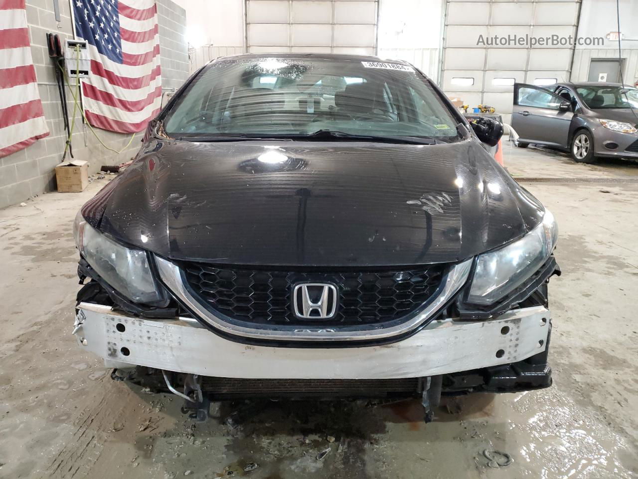 2014 Honda Civic Ex Черный vin: 19XFB2F83EE043047