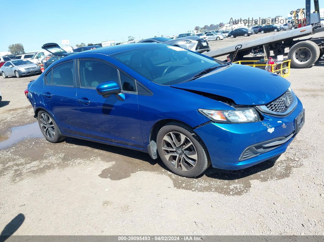 2014 Honda Civic Ex Blue vin: 19XFB2F83EE073763