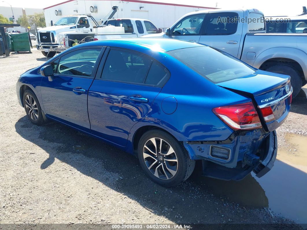 2014 Honda Civic Ex Blue vin: 19XFB2F83EE073763