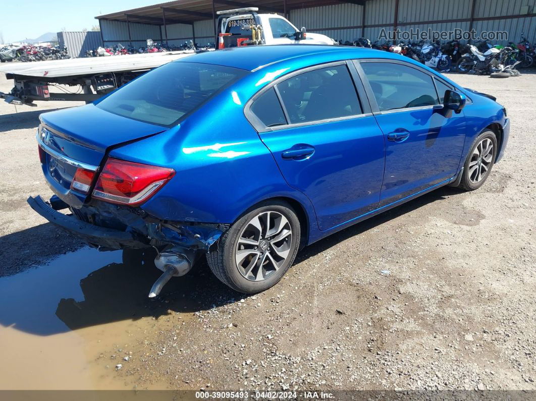 2014 Honda Civic Ex Blue vin: 19XFB2F83EE073763