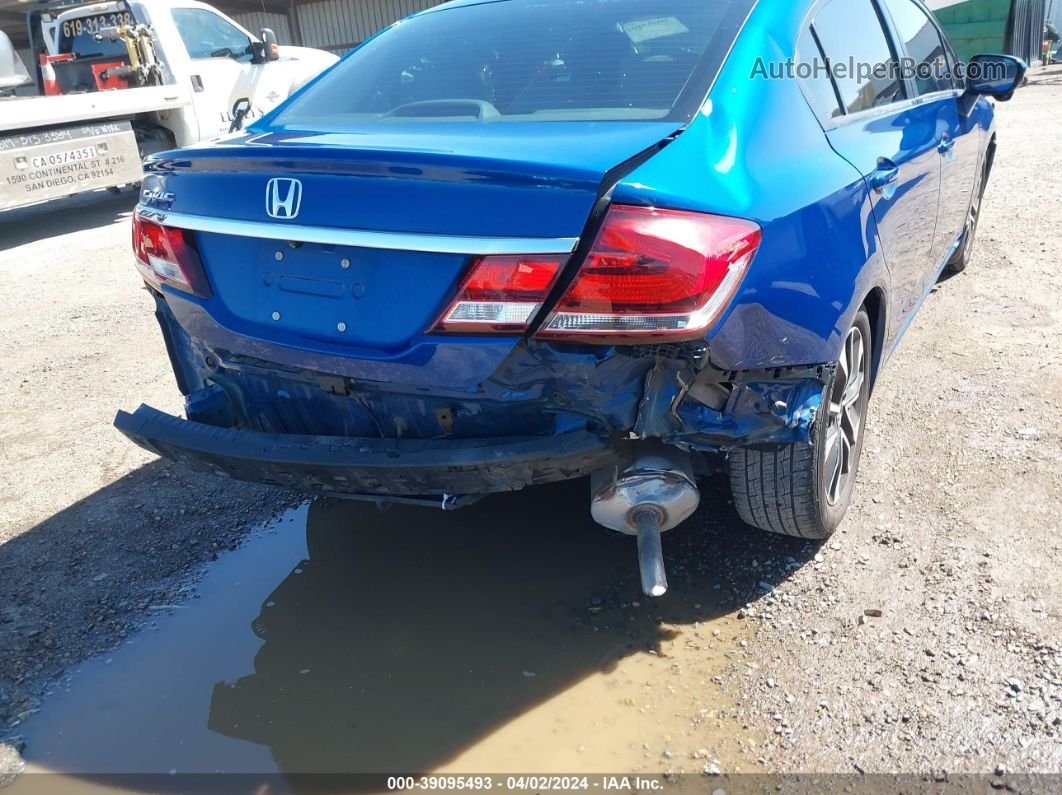 2014 Honda Civic Ex Blue vin: 19XFB2F83EE073763