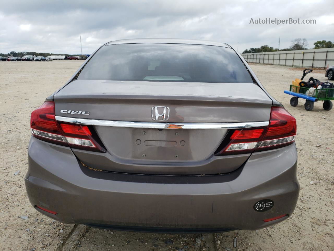 2014 Honda Civic Ex Tan vin: 19XFB2F83EE081555