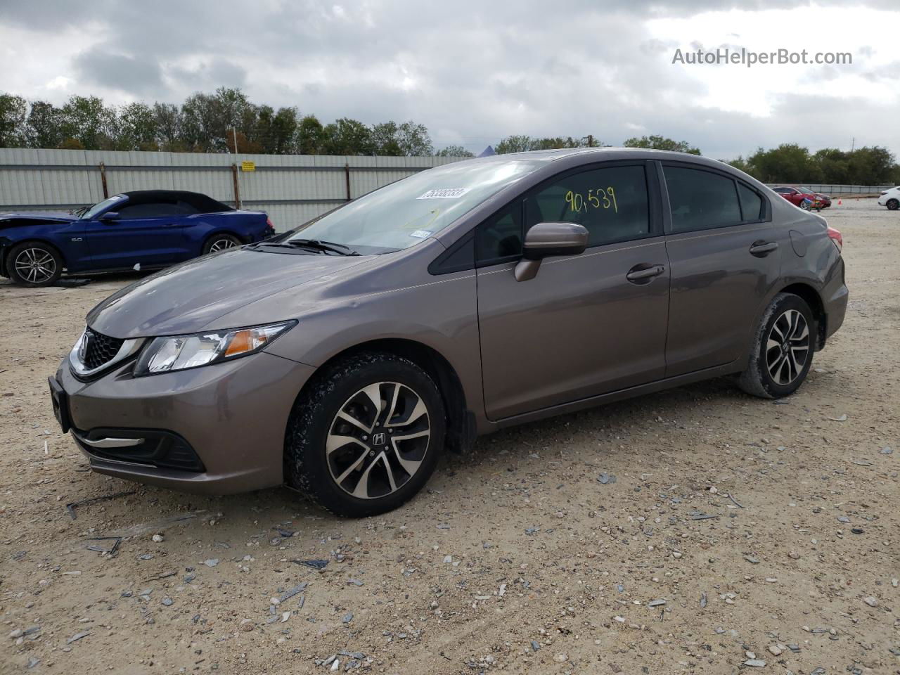 2014 Honda Civic Ex Tan vin: 19XFB2F83EE081555