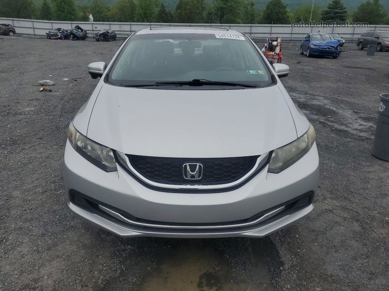 2014 Honda Civic Ex Gray vin: 19XFB2F83EE209129