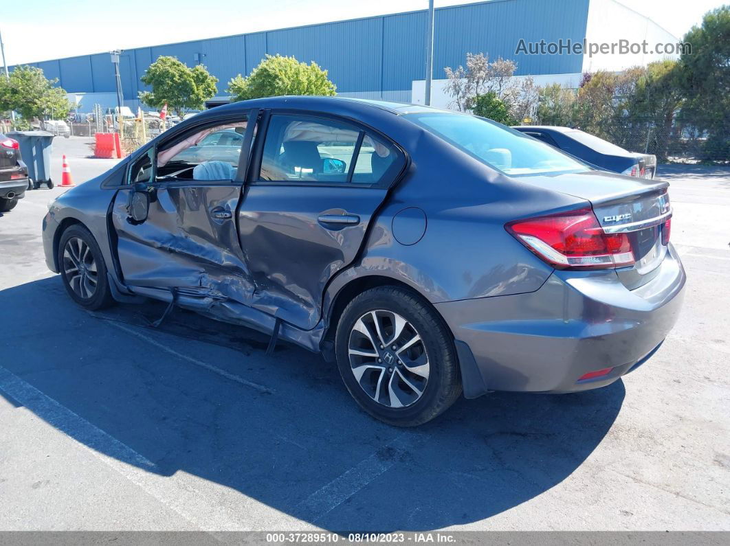 2014 Honda Civic Sedan Ex Серый vin: 19XFB2F83EE244642