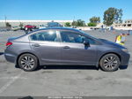 2014 Honda Civic Sedan Ex Gray vin: 19XFB2F83EE244642