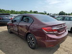 2014 Honda Civic Ex Burgundy vin: 19XFB2F83EE254636