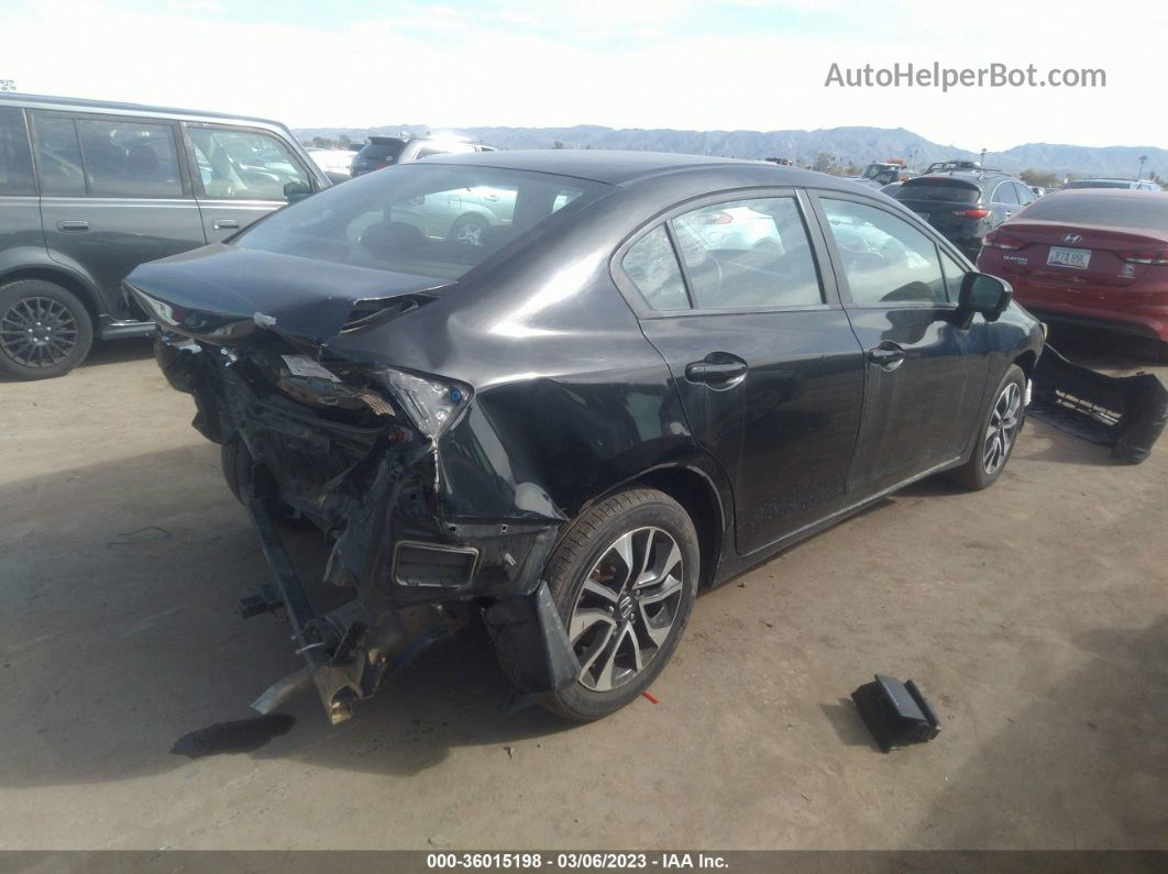 2014 Honda Civic Sedan Ex Черный vin: 19XFB2F83EE272666