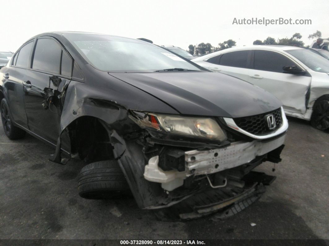 2014 Honda Civic Ex Черный vin: 19XFB2F83EE273266