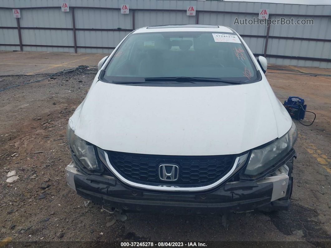 2015 Honda Civic Sedan Ex Белый vin: 19XFB2F83FE008266