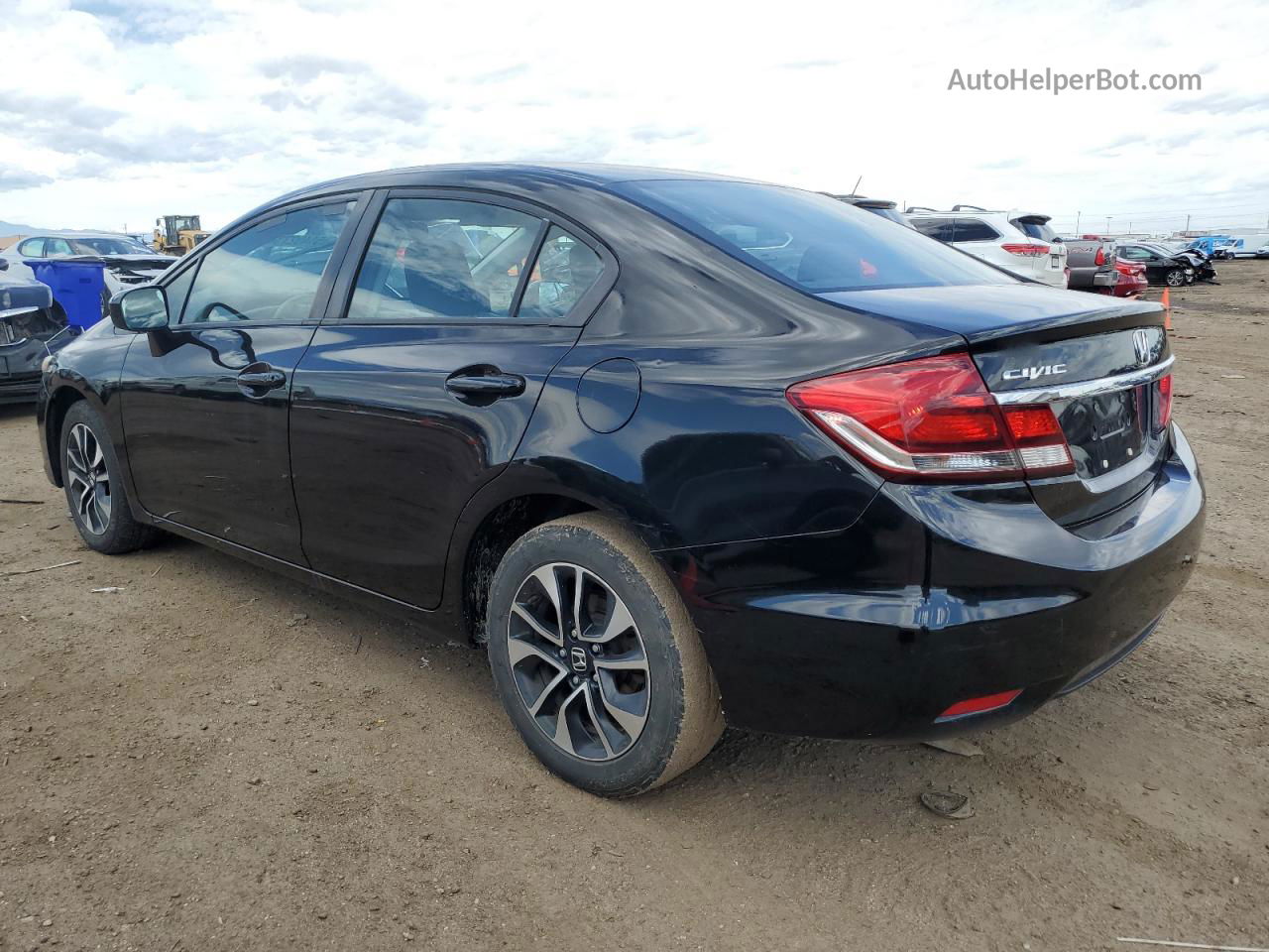 2015 Honda Civic Ex Black vin: 19XFB2F83FE062120