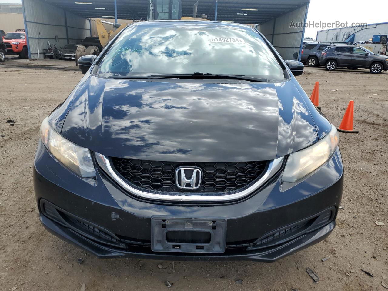 2015 Honda Civic Ex Черный vin: 19XFB2F83FE062120