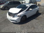 2015 Honda Civic Sedan Ex White vin: 19XFB2F83FE102731