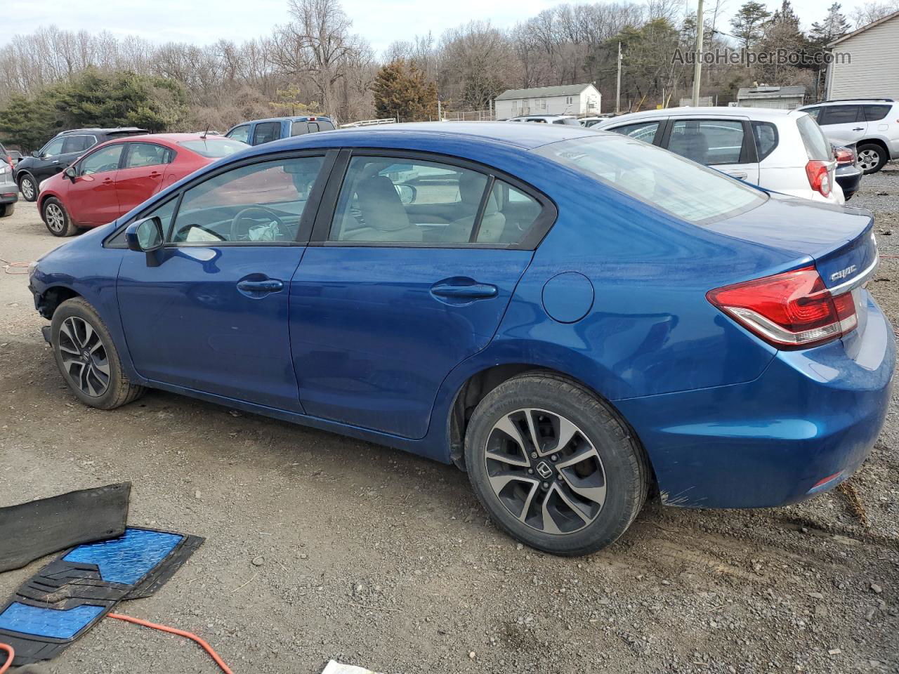 2015 Honda Civic Ex Blue vin: 19XFB2F83FE213621