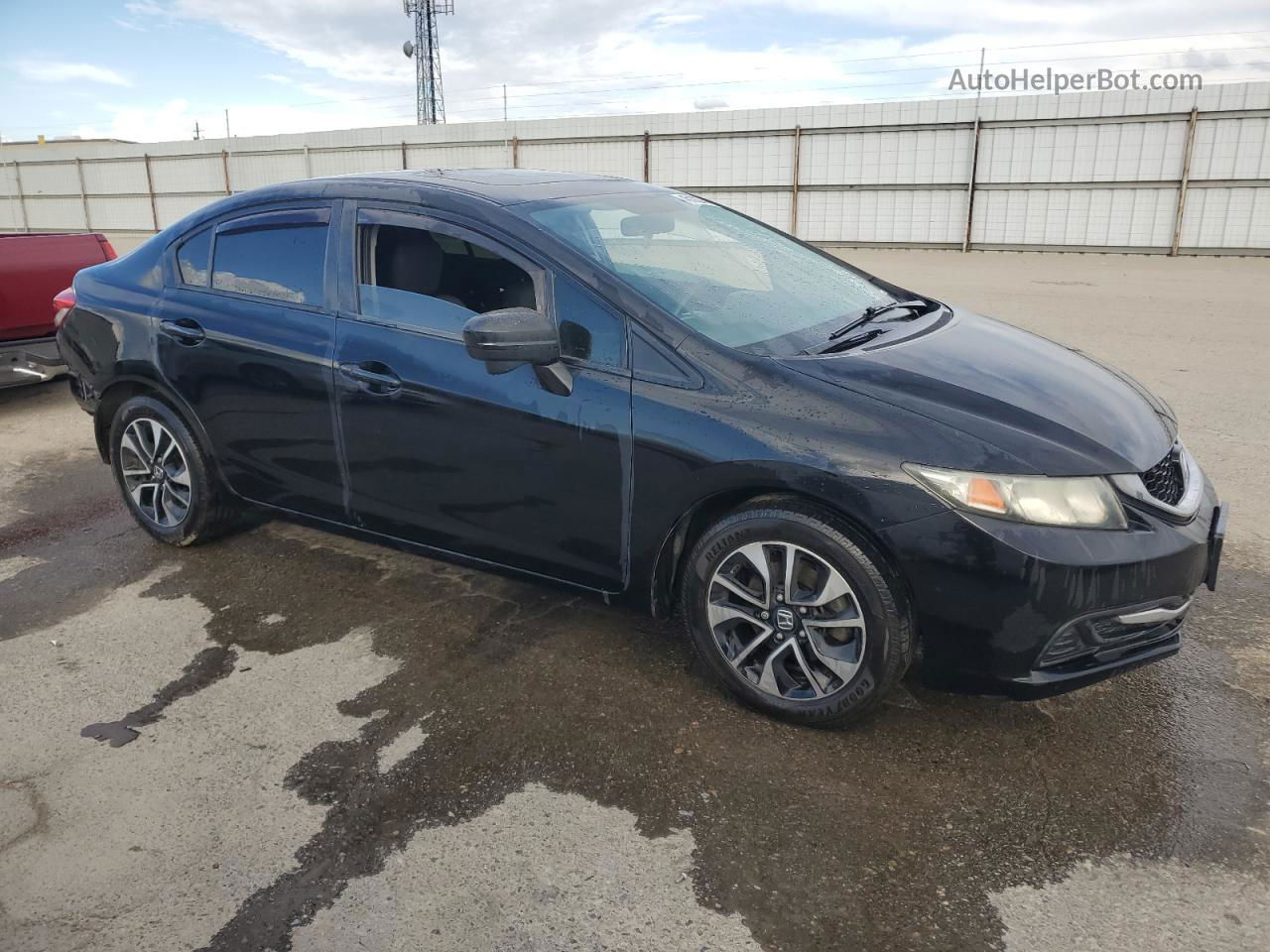 2015 Honda Civic Ex Black vin: 19XFB2F83FE217183