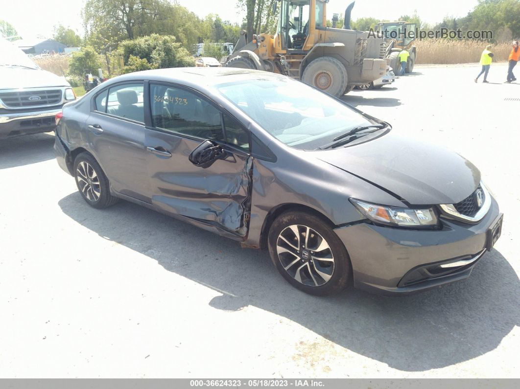 2015 Honda Civic Ex Серый vin: 19XFB2F83FE286441